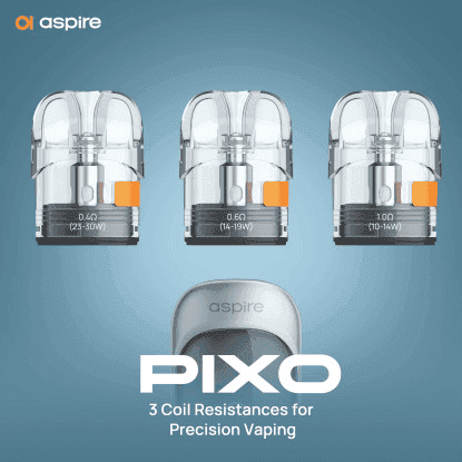 ASPIRE PIXO霧克斯煙彈空倉官網:圖片 3