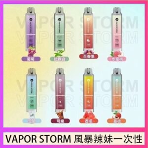 VAPOR STORM風暴辣妹一次性主機充電7500口（5%）