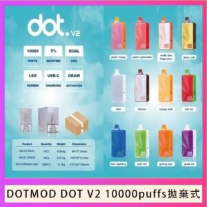佩特里DOTMOD DOT V2 10000PUFFS 5% 一次性拋棄式